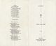Fueral oder of Service for H I Piper 1985 Fueral oder of Service for H I Piper 1985