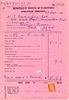 Funeral invoice Morris 1950 Funeral invoice Morris 1950