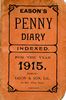 Piper diary 1915 Piper diary 1915