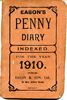 Henry Piper's Eason's Penny Diary 1910