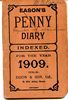 Henry Piper's Eason's Penny Diary 1909 (Register of Attendance)