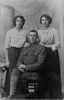 Frank Wheeler with sisters Bertha and Susannah